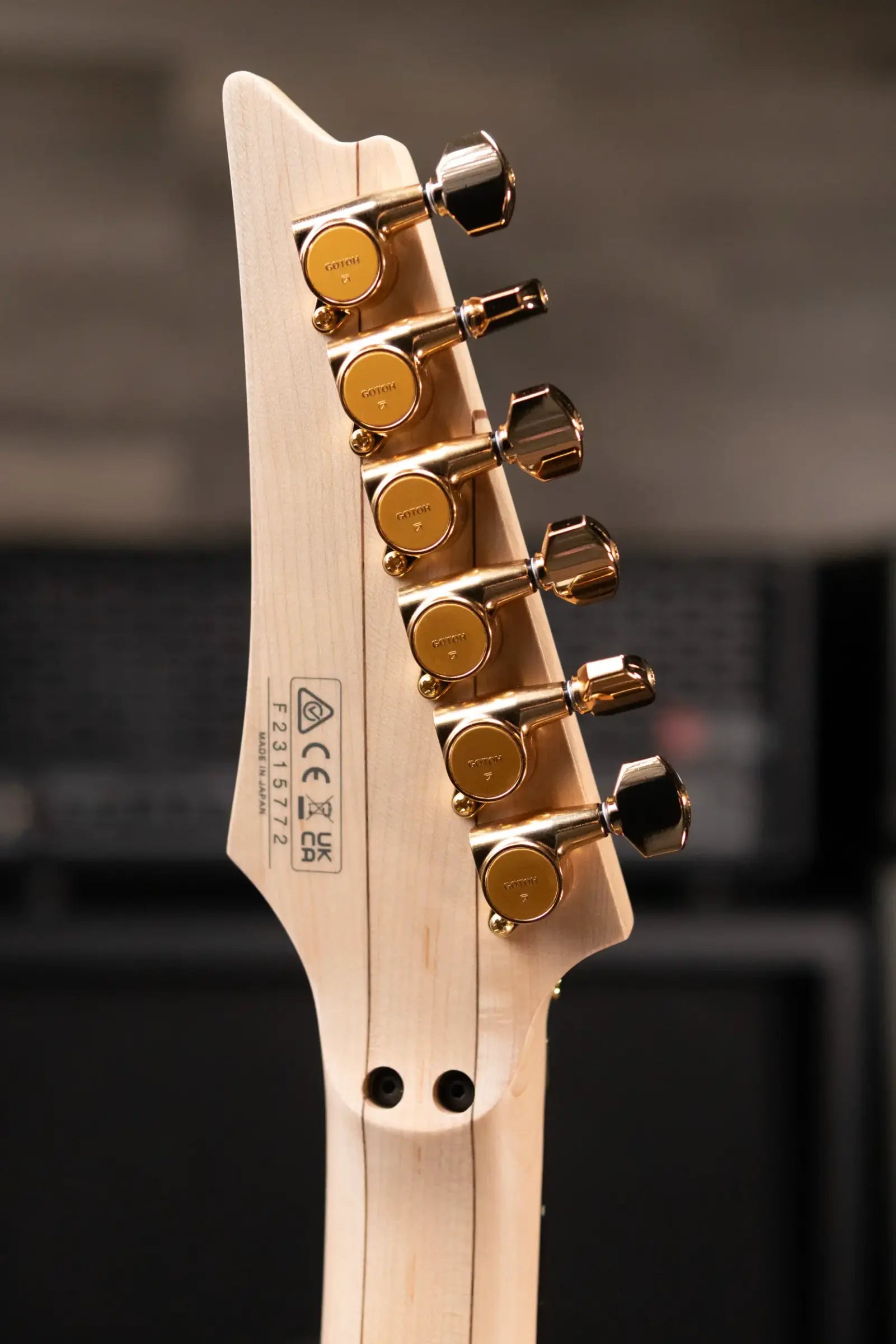 Ibanez PIA3761SLW Steve Vai Signature Electric Guitar Stallion White with Hardshell Case - Used