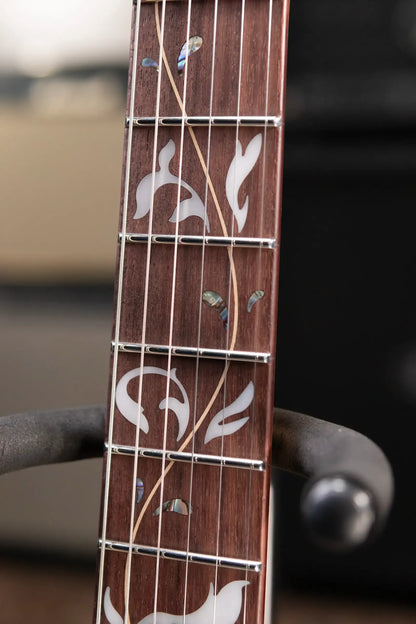 Ibanez PIA3761SLW Steve Vai Signature Electric Guitar Stallion White with Hardshell Case - Used