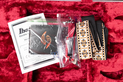 Ibanez PIA3761SLW Steve Vai Signature Electric Guitar Stallion White with Hardshell Case - Used