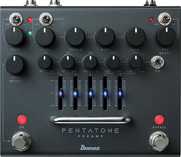 Ibanez PTPRE Pentatone Preamp EQ Pedal - Open Box