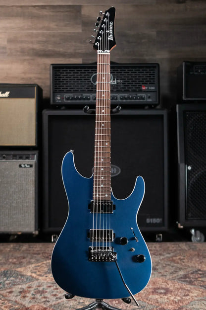 Ibanez Premium AZ42P1PBE Electric Guitar - Prussian Blue Metallic with Gig Bag - Floor Model Demo