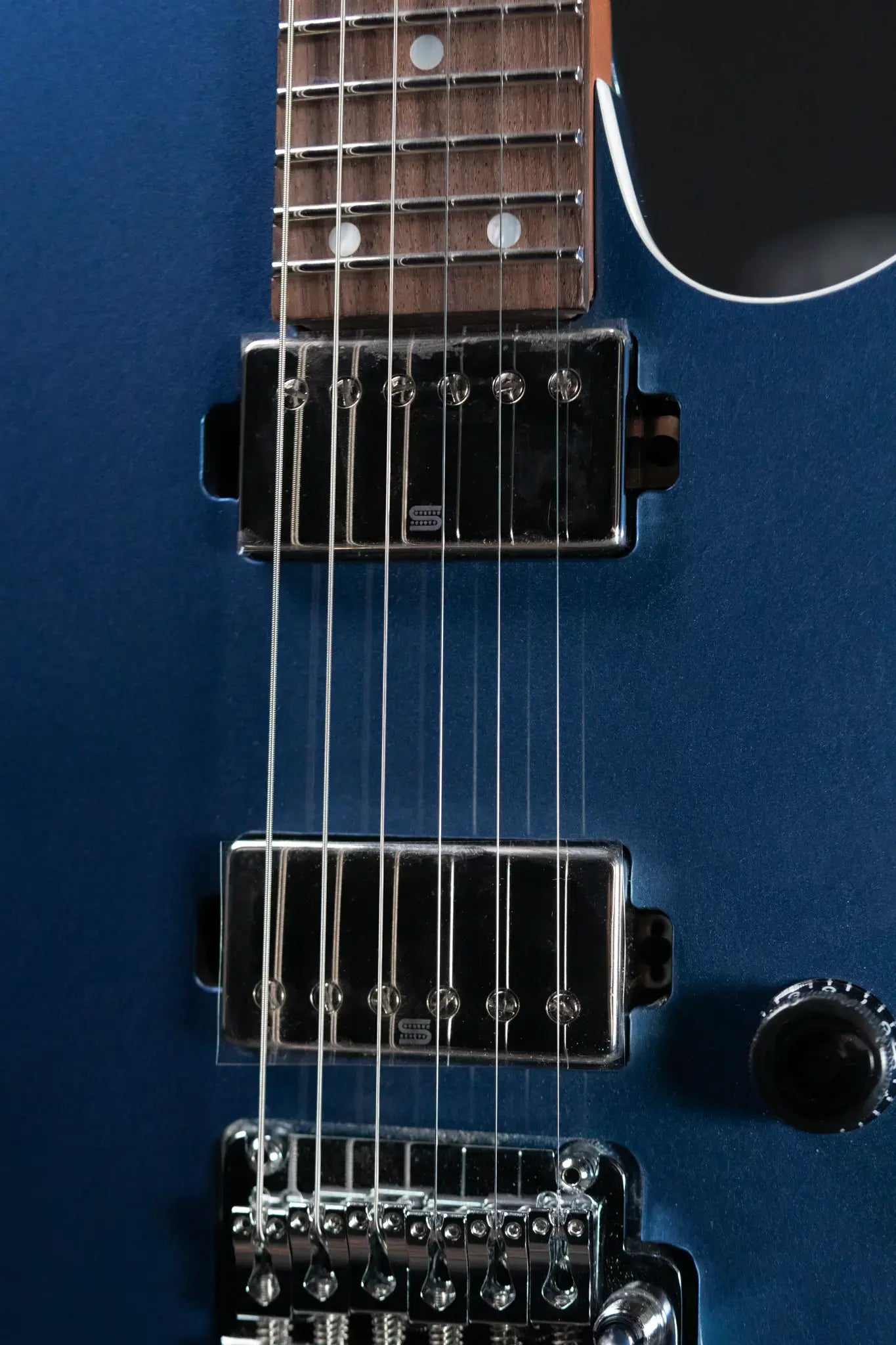 Ibanez Premium AZ42P1PBE Electric Guitar - Prussian Blue Metallic with Gig Bag - Floor Model Demo