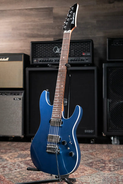 Ibanez Premium AZ42P1PBE Electric Guitar - Prussian Blue Metallic with Gig Bag - Floor Model Demo
