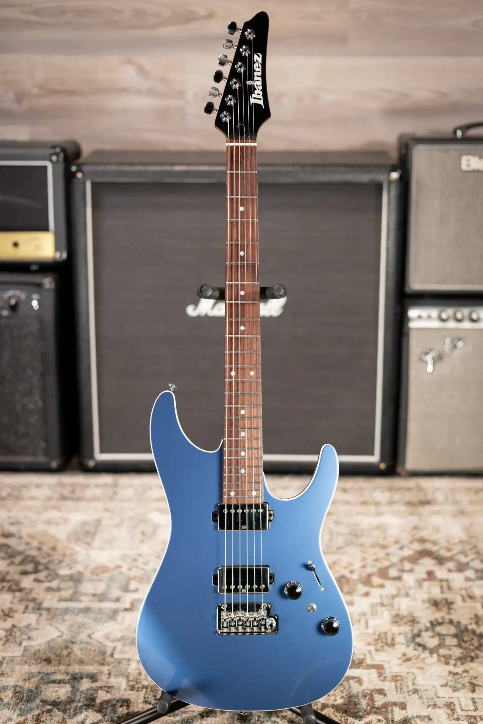 Ibanez Premium AZ42P1 Electric Guitar - Prussian Blue Metallic with Gig Bag - Used