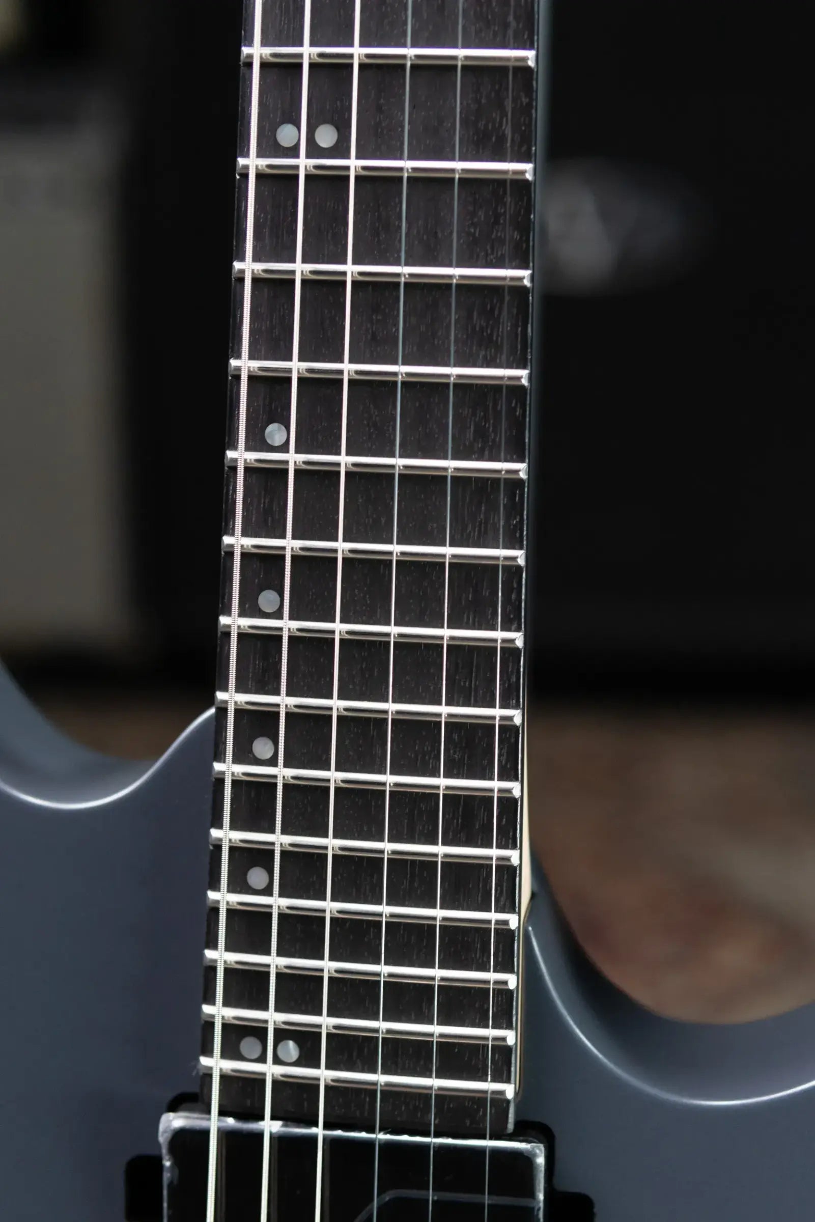 Ibanez Prestige RGR5121RB Electric Guitar - Gray Metallic Flat with Hardshell Case