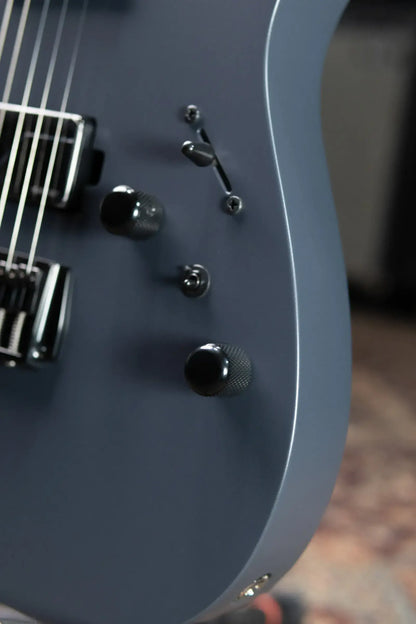 Ibanez Prestige RGR5121RB Electric Guitar - Gray Metallic Flat with Hardshell Case