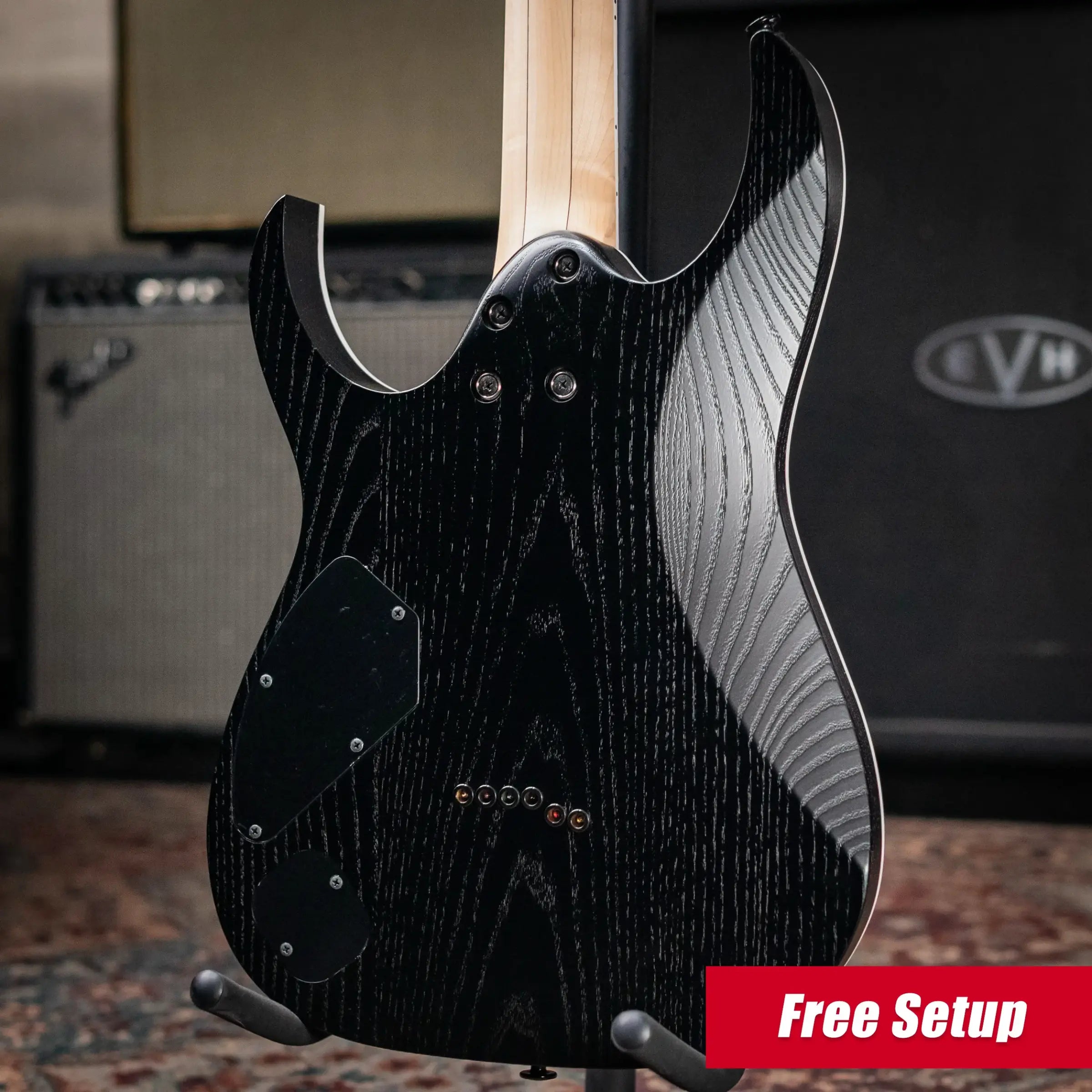 Ibanez Prestige RGR662AHBFWK Electric Guitar - Weathered Black