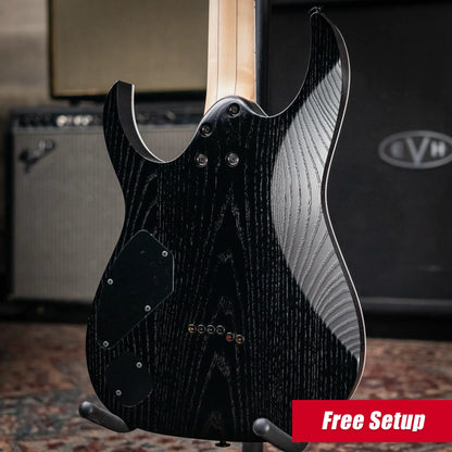 Ibanez Prestige RGR662AHBFWK Electric Guitar - Weathered Black