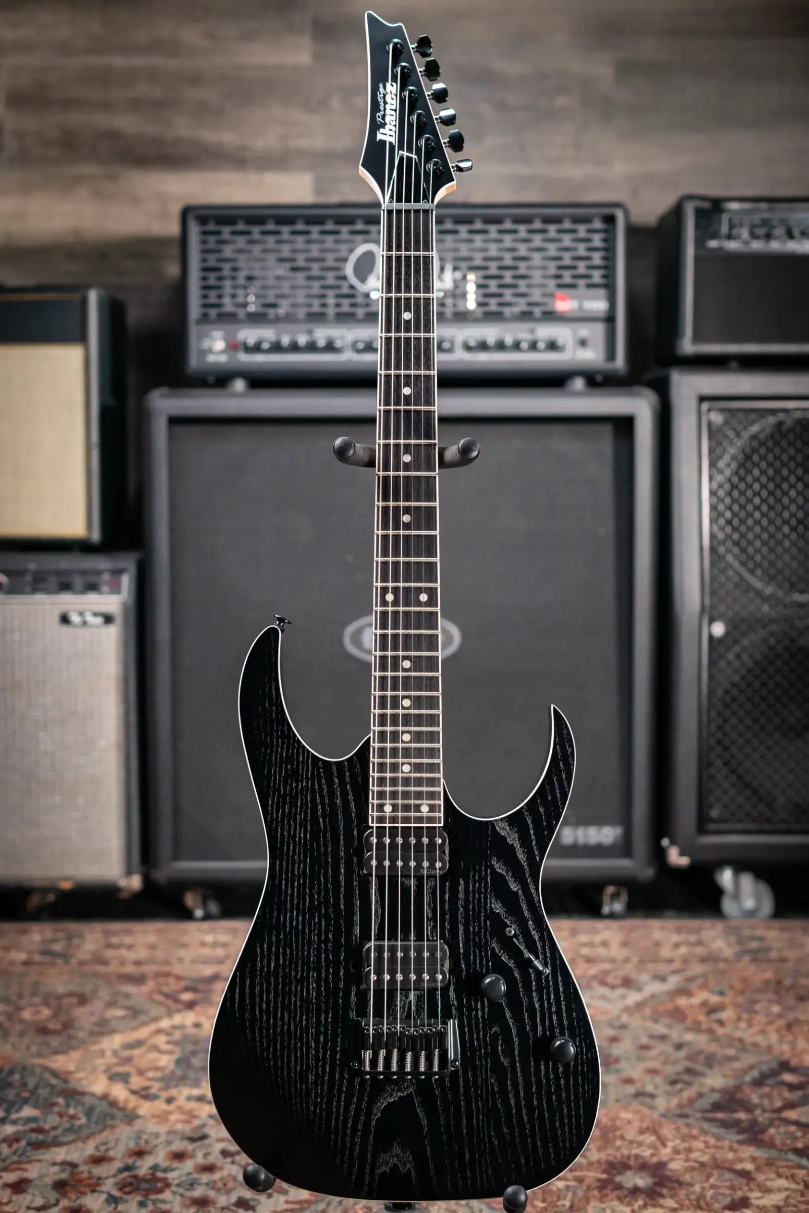Ibanez Prestige RGR662AHBFWK Electric Guitar - Weathered Black