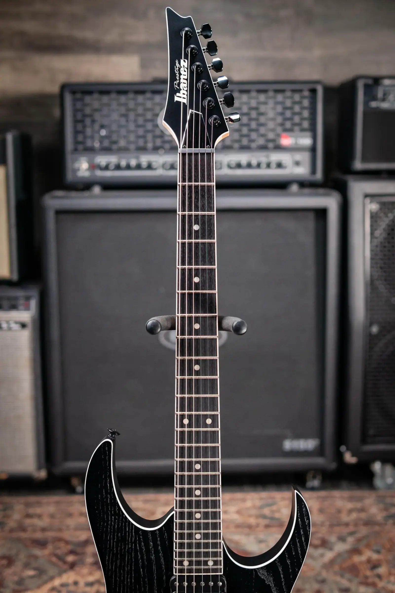 Ibanez Prestige RGR662AHBFWK Electric Guitar - Weathered Black