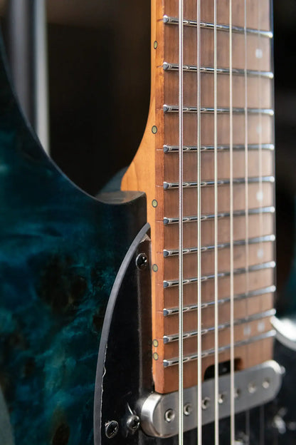 Ibanez Q547 7-String Electric - Cosmic Blue Low Gloss with Gig Bag