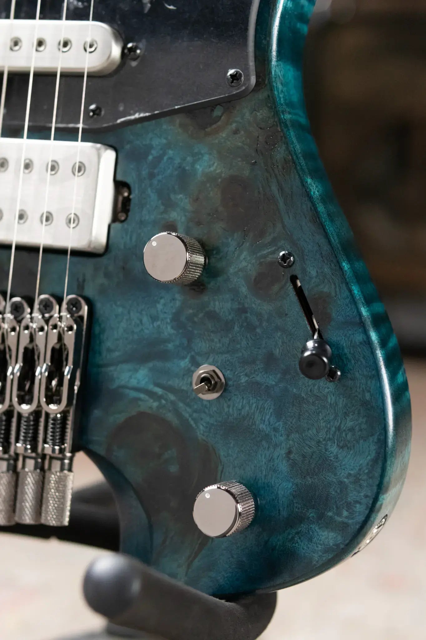 Ibanez Q547 7-String Electric - Cosmic Blue Low Gloss with Gig Bag