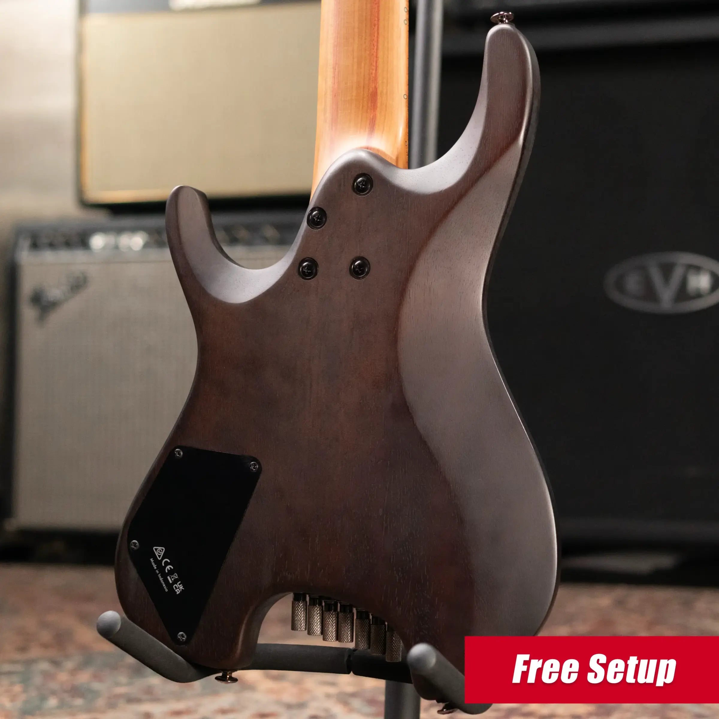 Ibanez QX527PB 7-String Electric Guitar - Antique Brown Stain