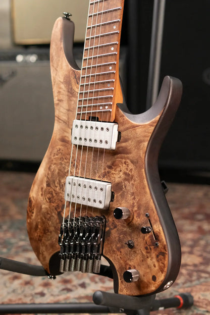 Ibanez QX527PB 7-String Electric Guitar - Antique Brown Stain