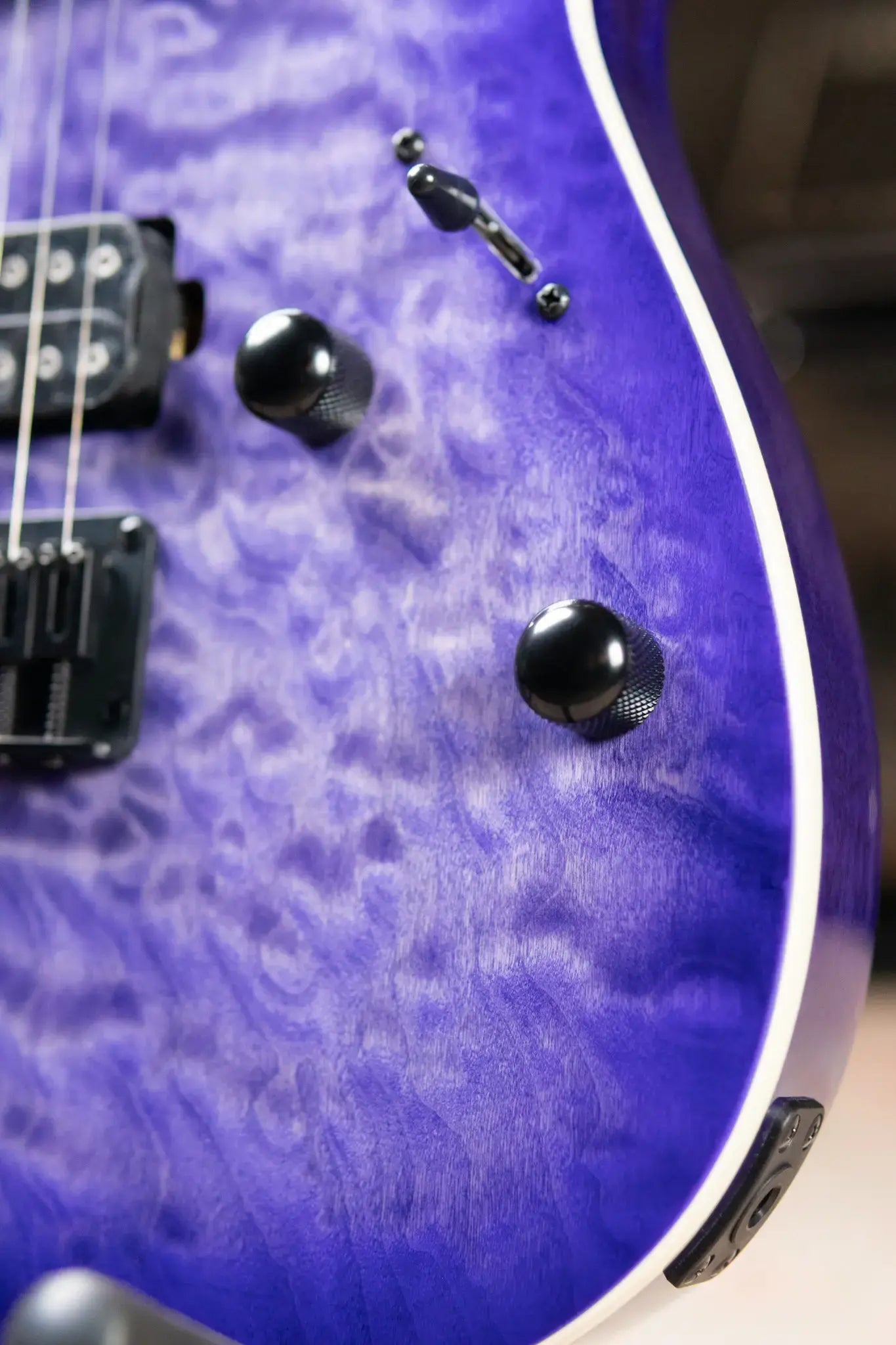 Ibanez RG421QM Electric Guitar - Cerulean Blue Burst