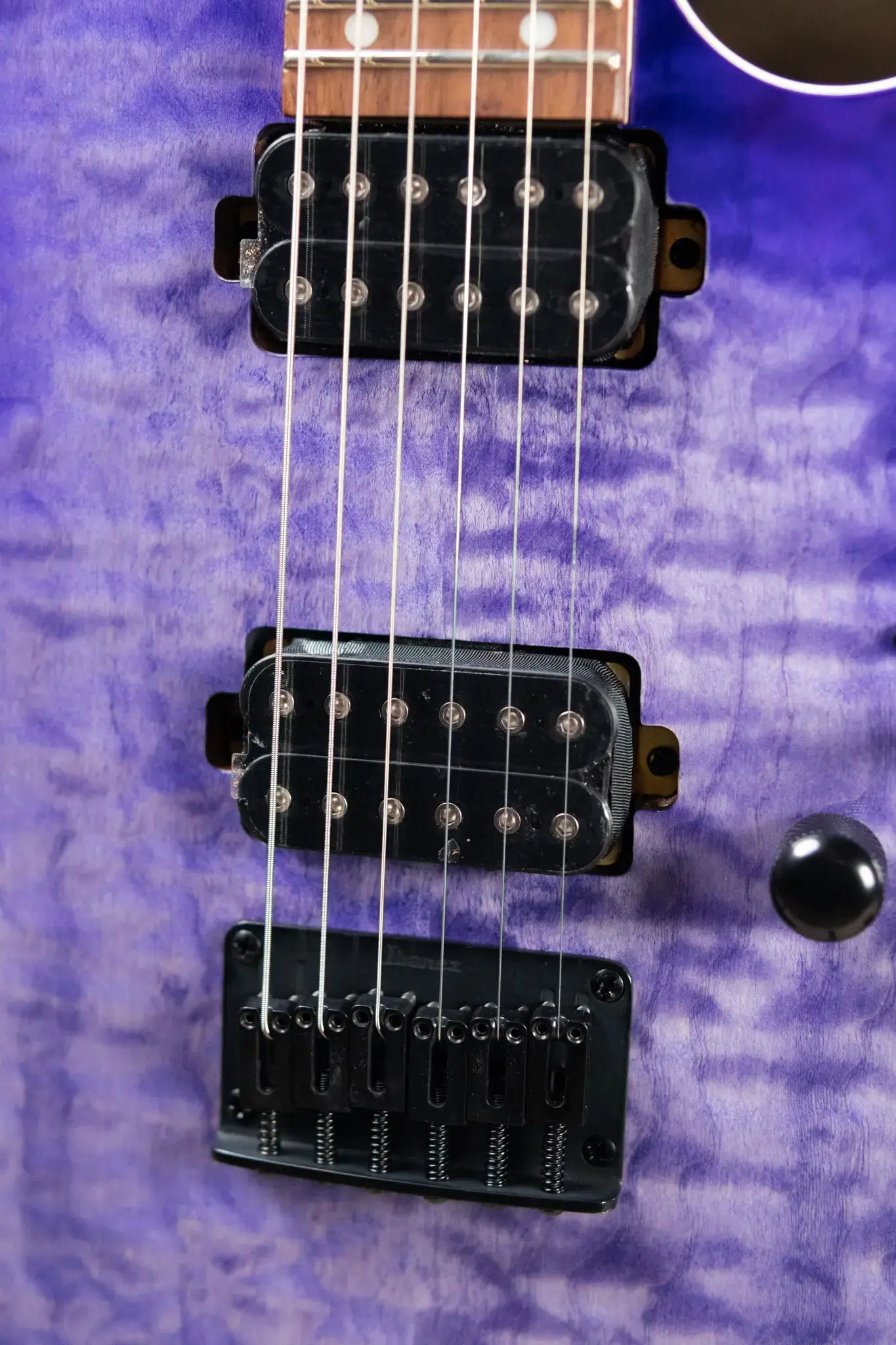 Ibanez RG421QM Electric Guitar - Cerulean Blue Burst