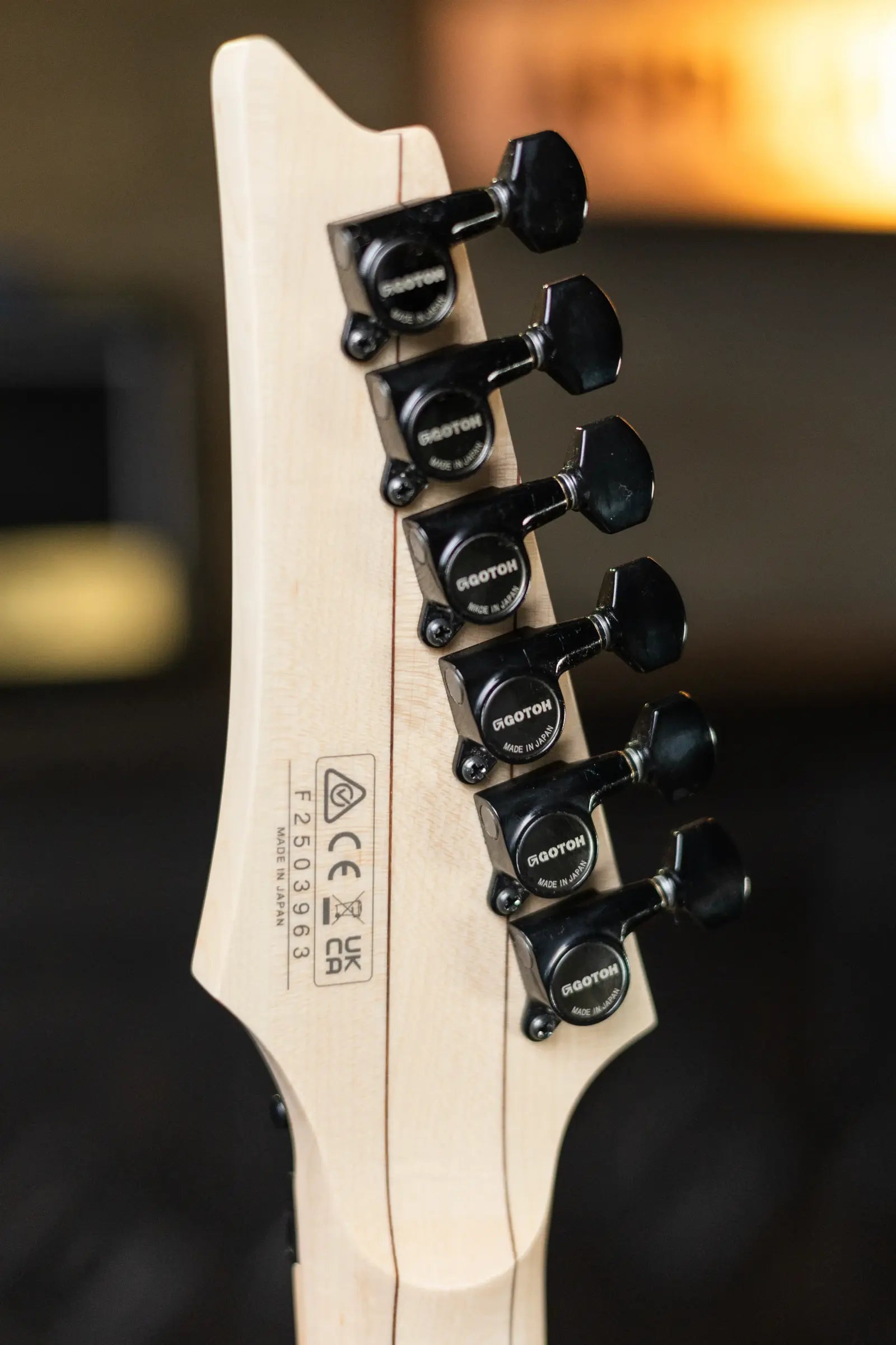 Ibanez RG550BK MIJ Electric Guitar - Black