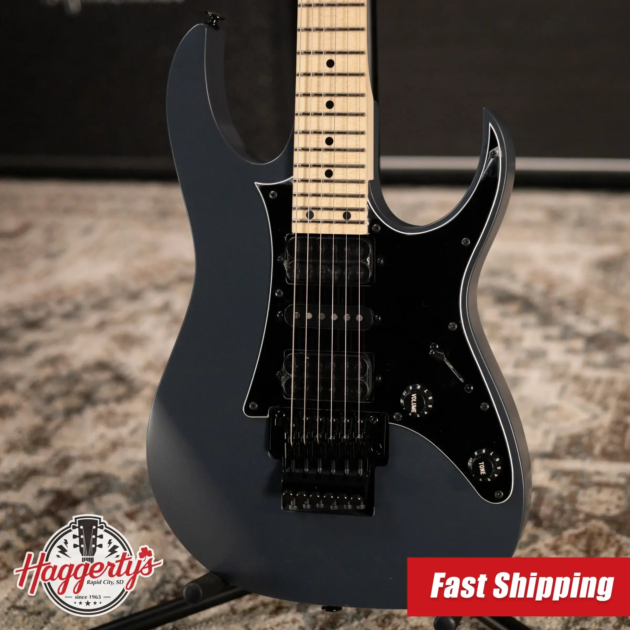 Ibanez RG550 Genesis Collection Electric Guitar - Gray Metallic Flat