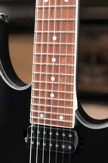 Ibanez RG7420EX 7-String Electric Guitar - Black Flat