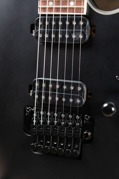 Ibanez RG7420EX 7-String Electric Guitar - Black Flat