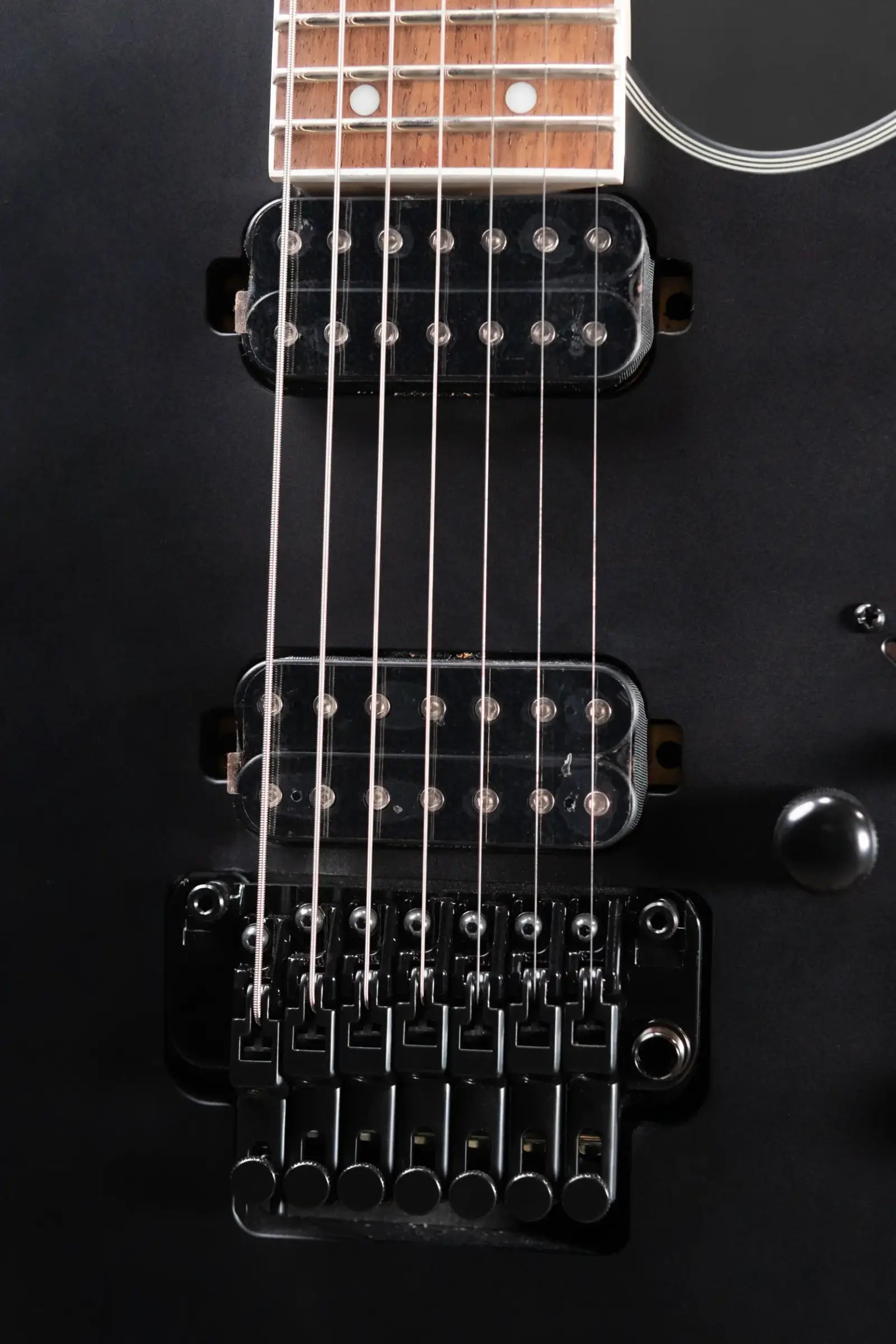 Ibanez RG7420EX 7-String Electric Guitar - Black Flat