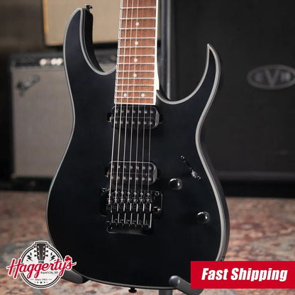 Ibanez RG7420EX 7-String Electric Guitar - Black Flat