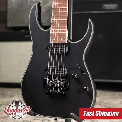Ibanez RG7420EX 7-String Electric Guitar - Black Flat