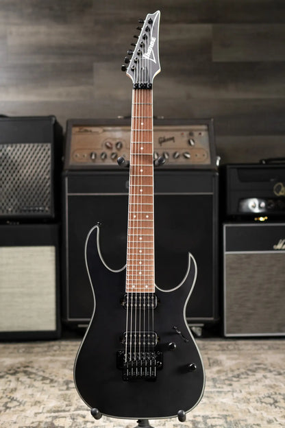 Ibanez RG7420EX 7-String Electric Guitar - Black Flat