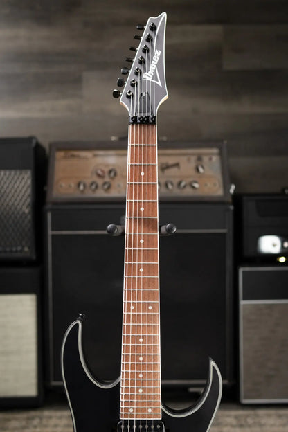 Ibanez RG7420EX 7-String Electric Guitar - Black Flat