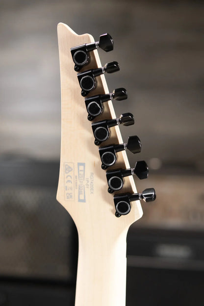 Ibanez RG7420EX 7-String Electric Guitar - Black Flat