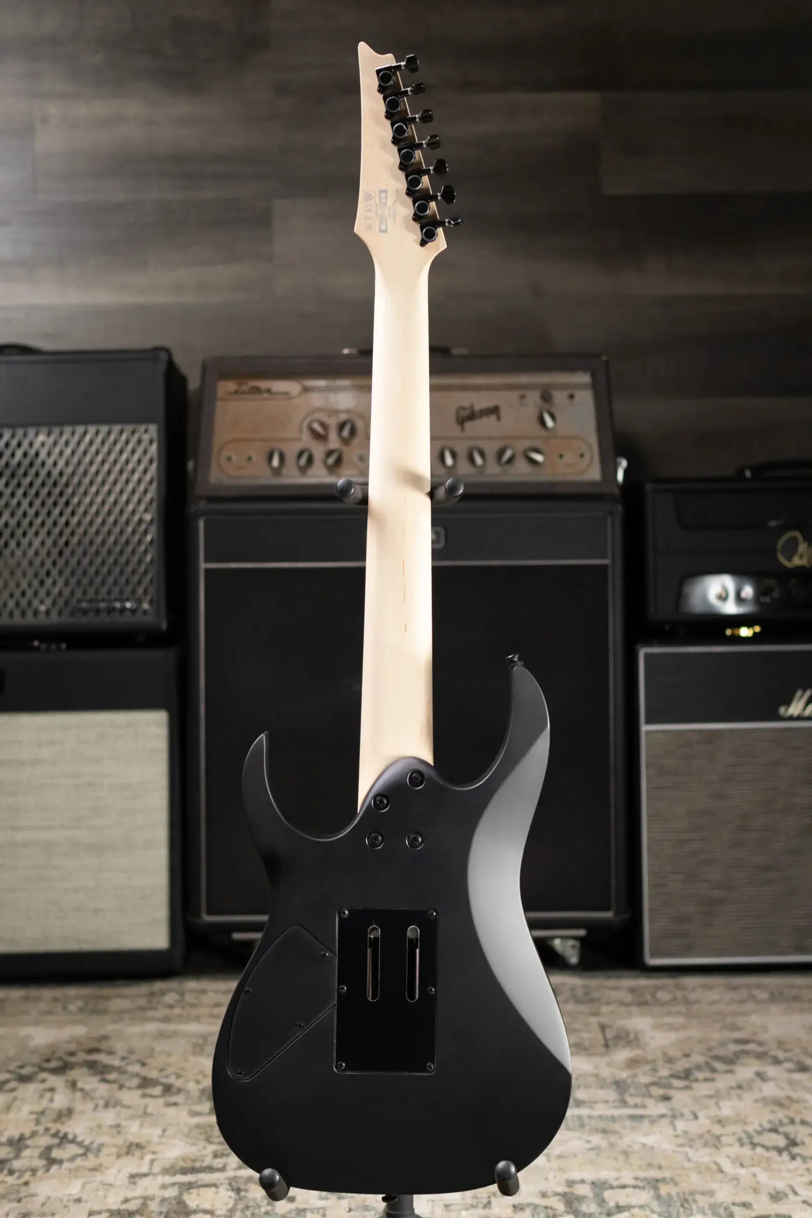 Ibanez RG7420EX 7-String Electric Guitar - Black Flat