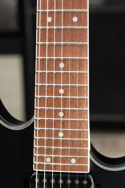 Ibanez RG7420EX 7-String Electric Guitar - Black Flat