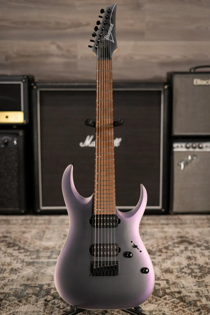 Ibanez RGA742EXBAM 7-String Electric Guitar - Black Aurora Burst - Used