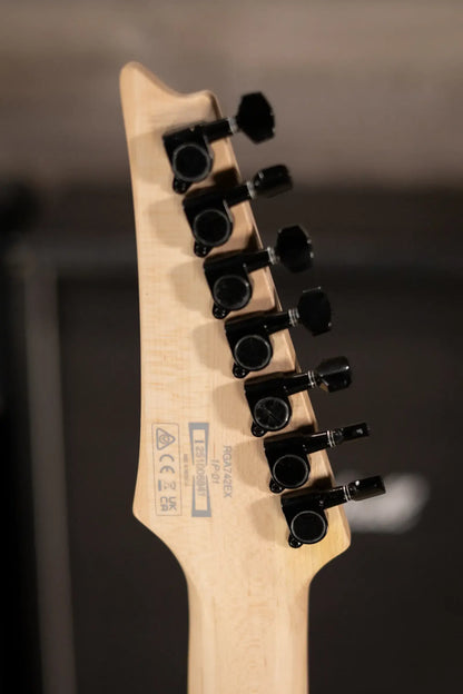 Ibanez RGA742EXBAM 7-String Electric Guitar - Black Aurora Burst - Used