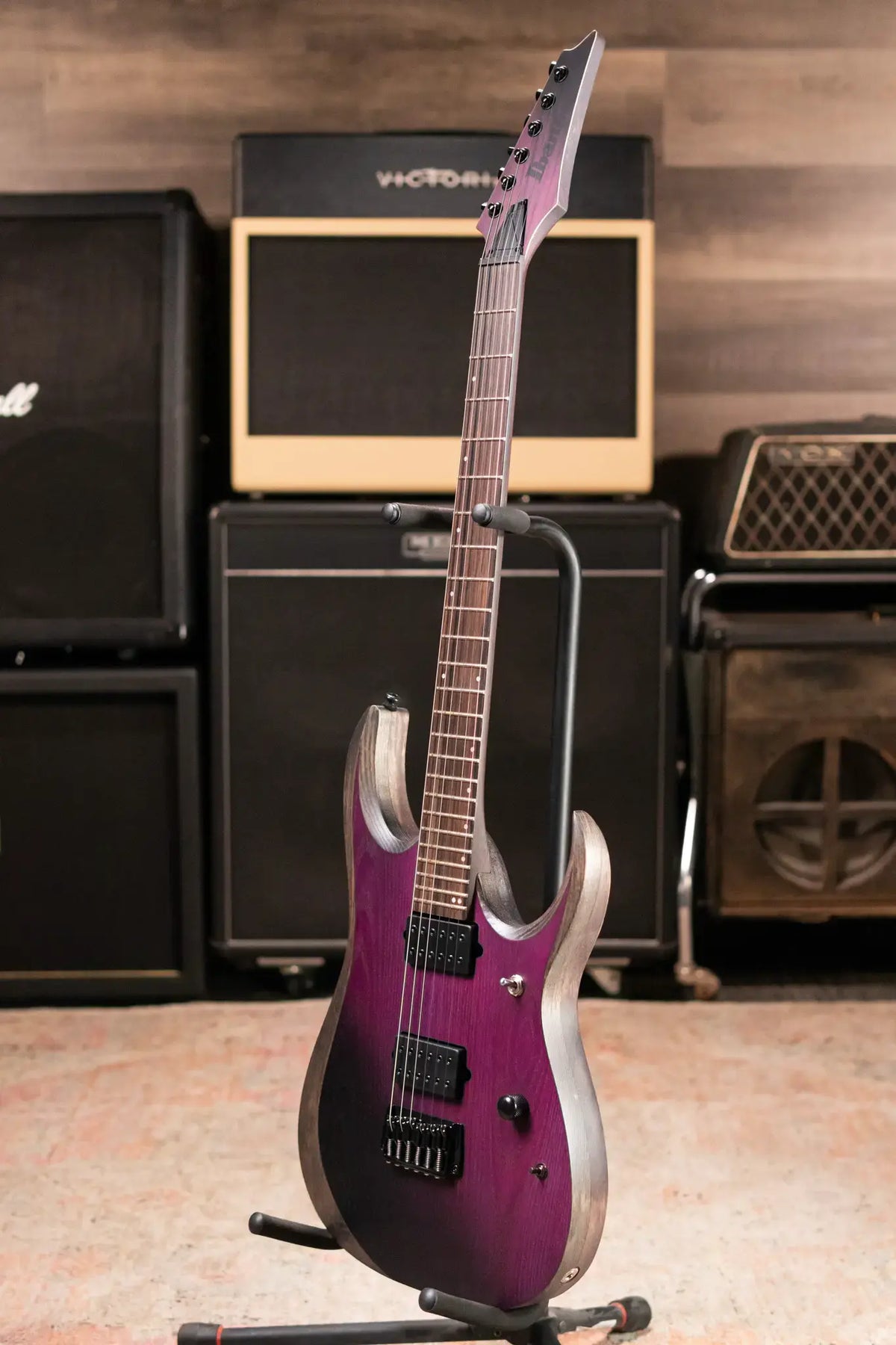 Ibanez RGD621AHMNF Standard Electric Guitar - Midnight Shade Fade