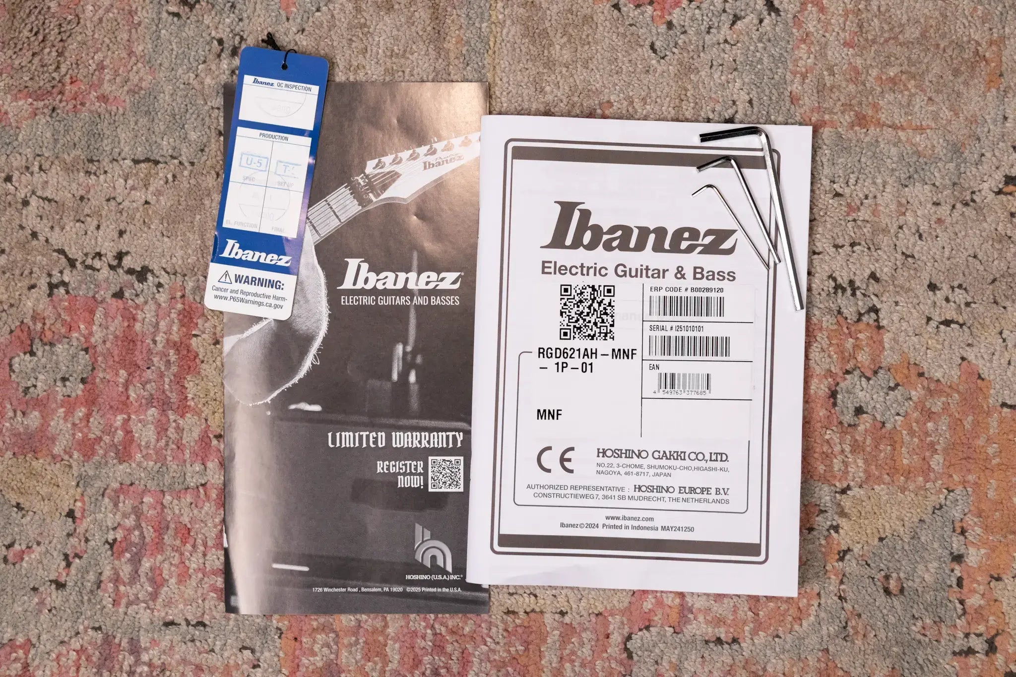 Ibanez RGD621AHMNF Standard Electric Guitar - Midnight Shade Fade