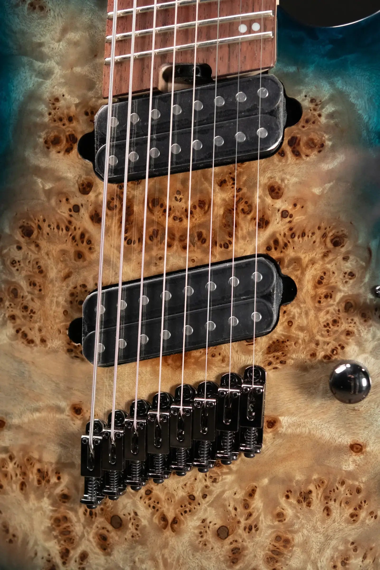 Ibanez RGMS8 8-String Electric Guitar - Cosmic Blue Starburst - Demo
