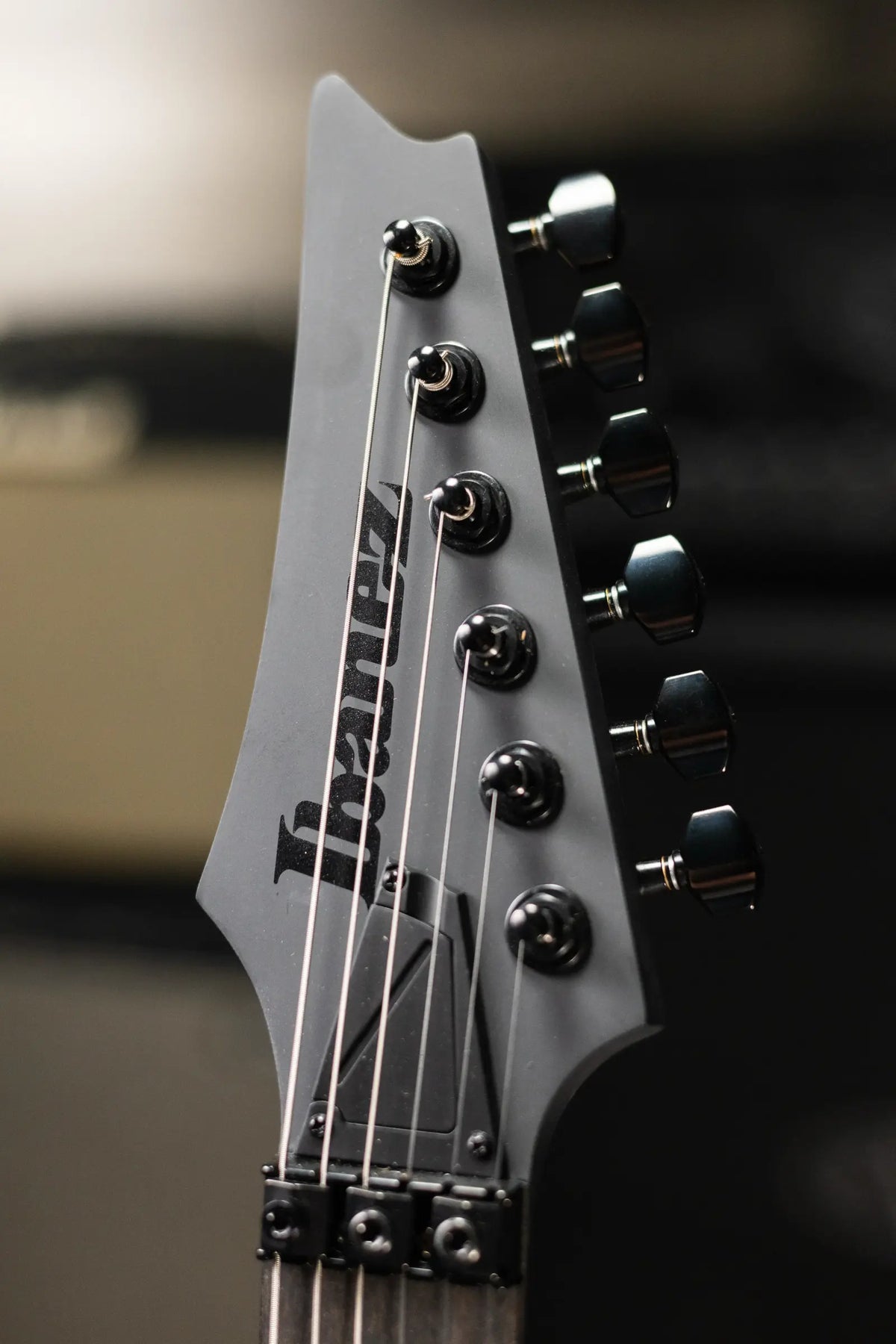Ibanez RGRB620 Iron Label Electric Guitar -  Black Flat