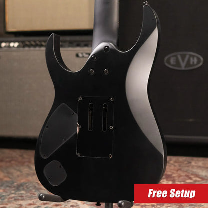 Ibanez RGRB720 Iron Label 7-String Electric Guitar - Black