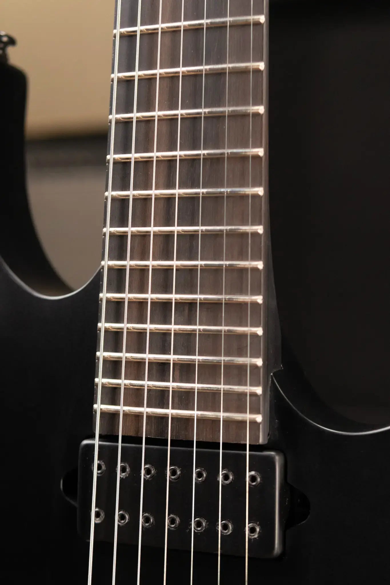 Ibanez RGRB720 Iron Label 7-String Electric Guitar - Black