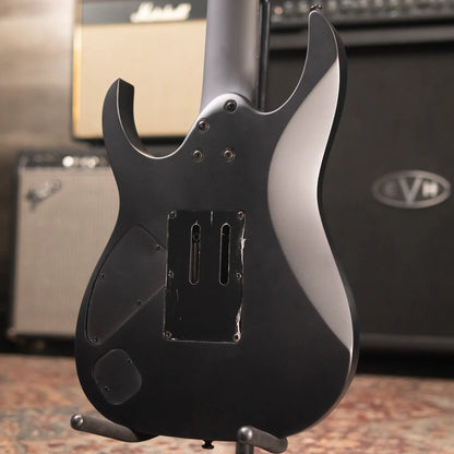 Ibanez RGRB720 Iron Label 7-String Electric Guitar -  Black Flat