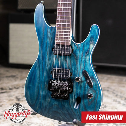Ibanez S520AH S Standard Electric Guitar - Cosmic Blue Flat