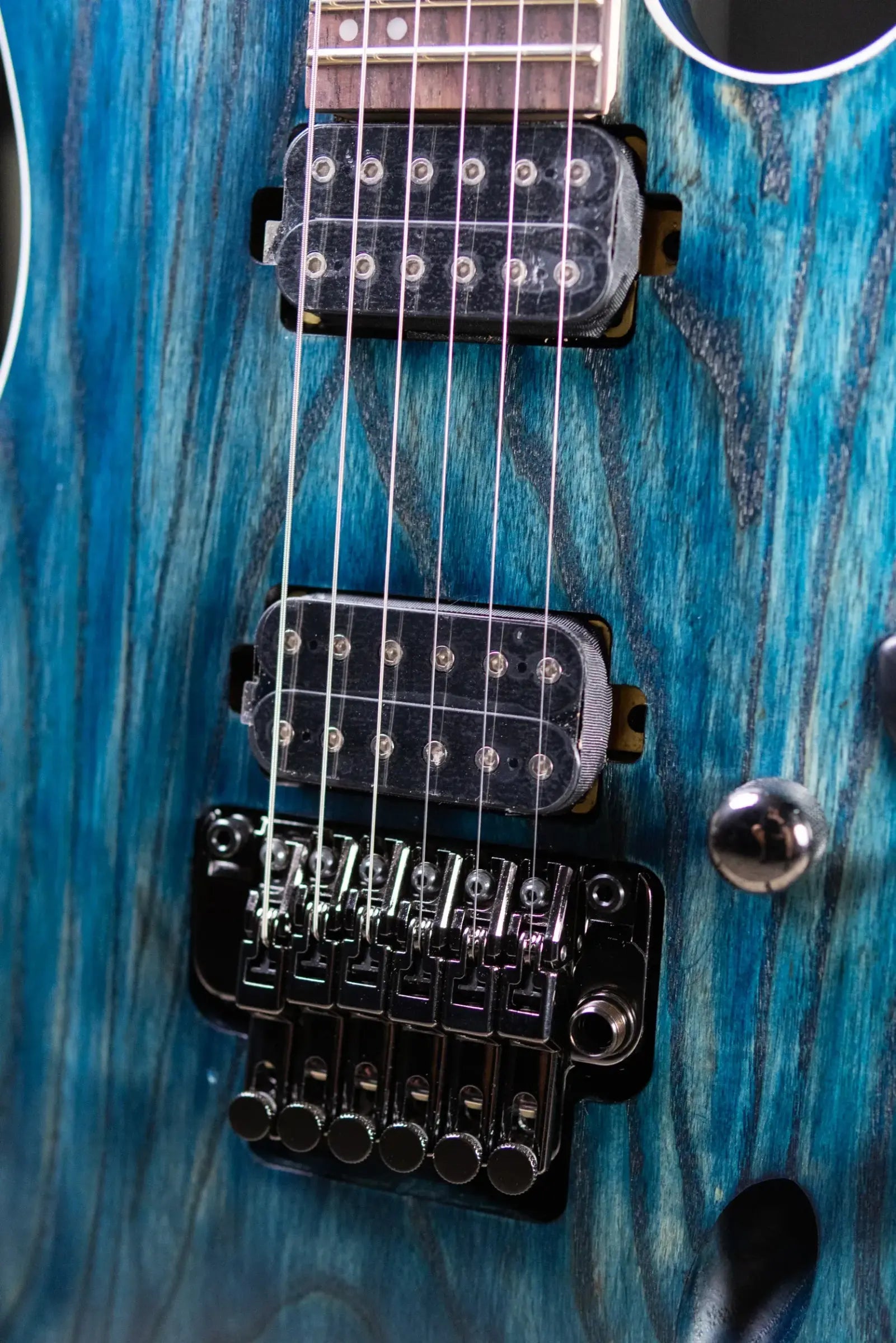 Ibanez S520AH S Standard Electric Guitar - Cosmic Blue Flat
