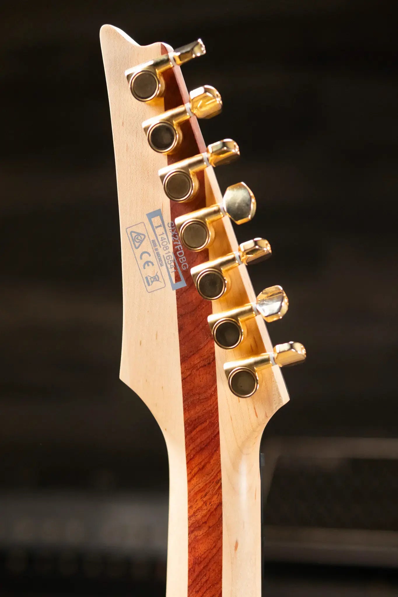 Ibanez SIX27FDBG Iron Label 7-String Electric Guitar Natural - Used