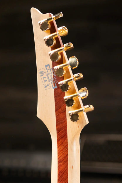 Ibanez SIX27FDBG Iron Label 7-String Electric Guitar Natural - Used