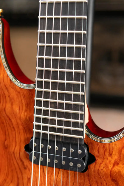 Ibanez SIX27FDBG Iron Label 7-String Electric Guitar Natural - Used