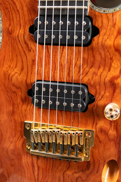 Ibanez SIX27FDBG Iron Label 7-String Electric Guitar Natural - Used