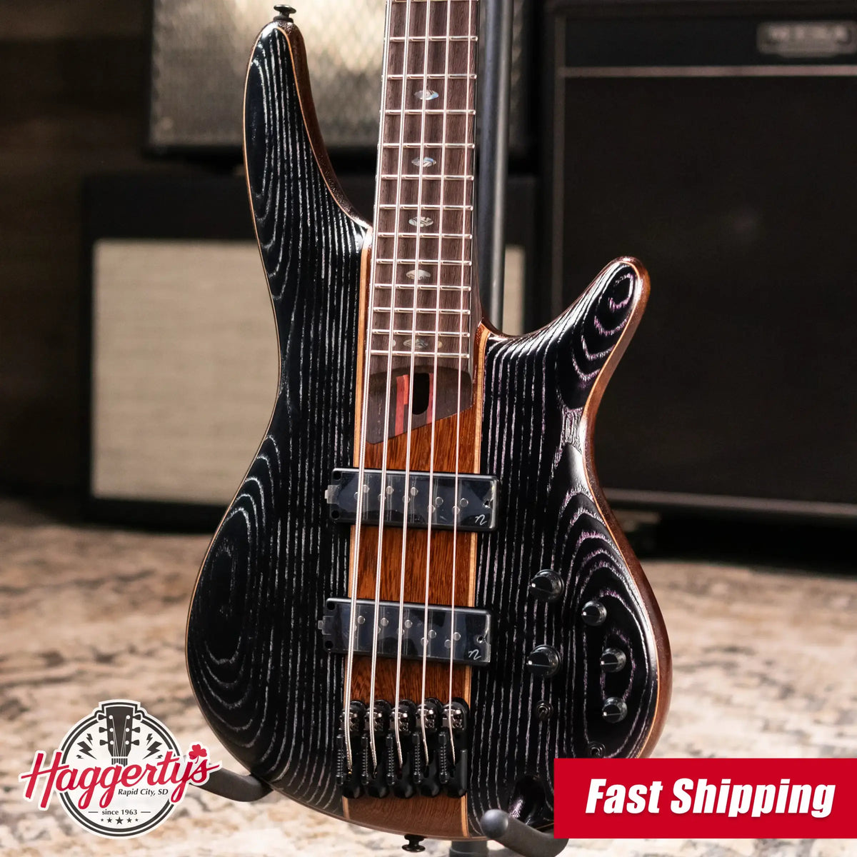 Ibanez SR1305SBMGL SR Premium 5-String Electric Bass - Magic Wave Low Gloss with Gig Bag
