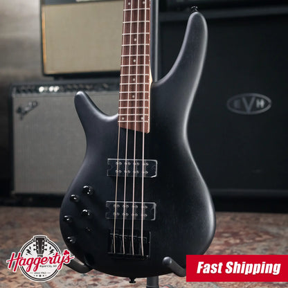 Ibanez SR300EBLWK Standard Left-Handed Electric Bass - Weathered Black