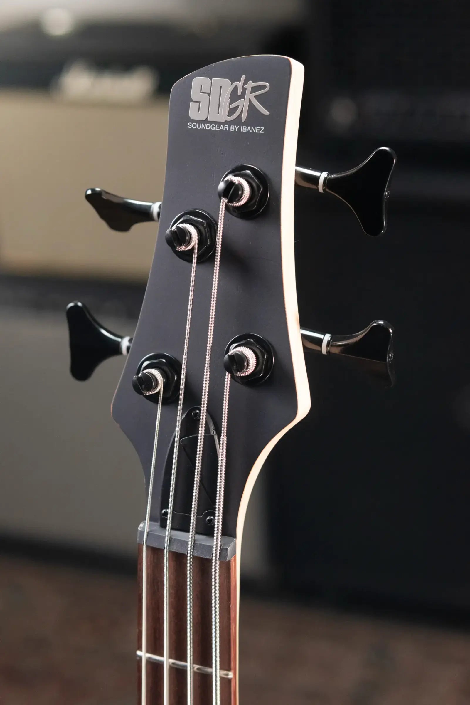 Ibanez SR300EBLWK Standard Left-Handed Electric Bass - Weathered Black